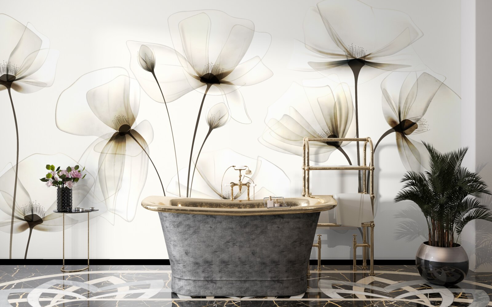 Fototapeta ladný, priesvitný mak