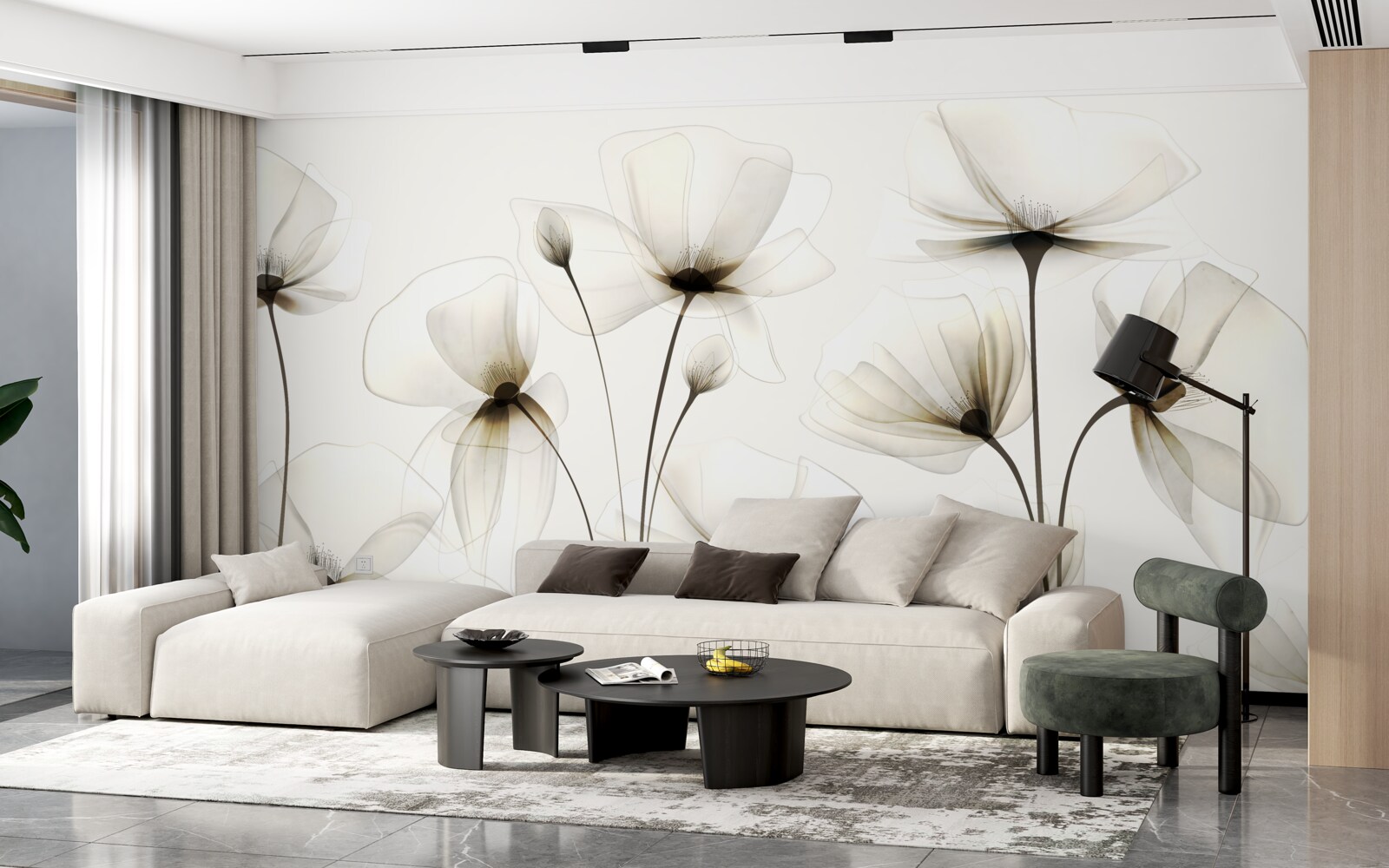 Fototapeta ladný, priesvitný mak