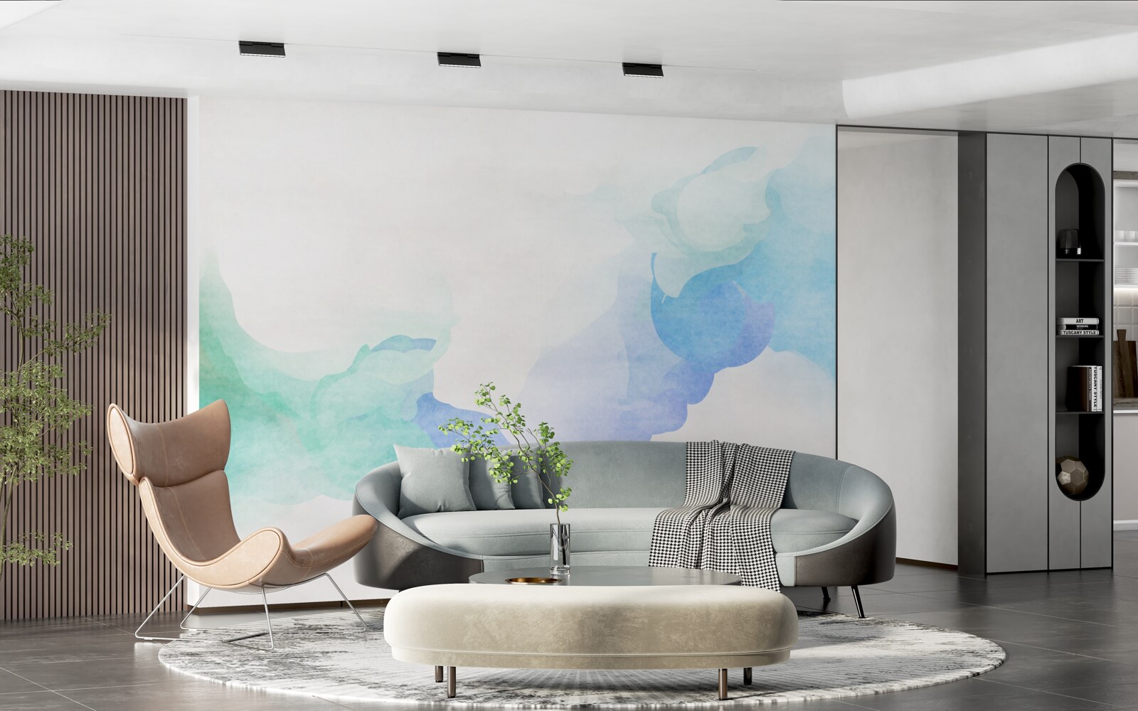 Fototapeta kombinácia dvoch farieb