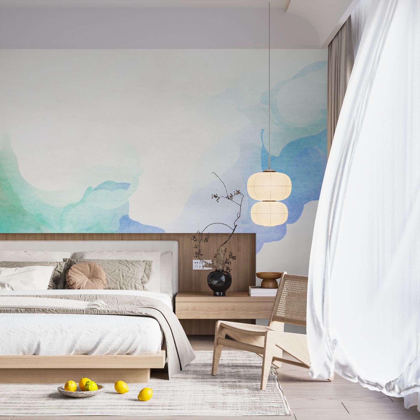 Fototapeta kombinácia dvoch farieb