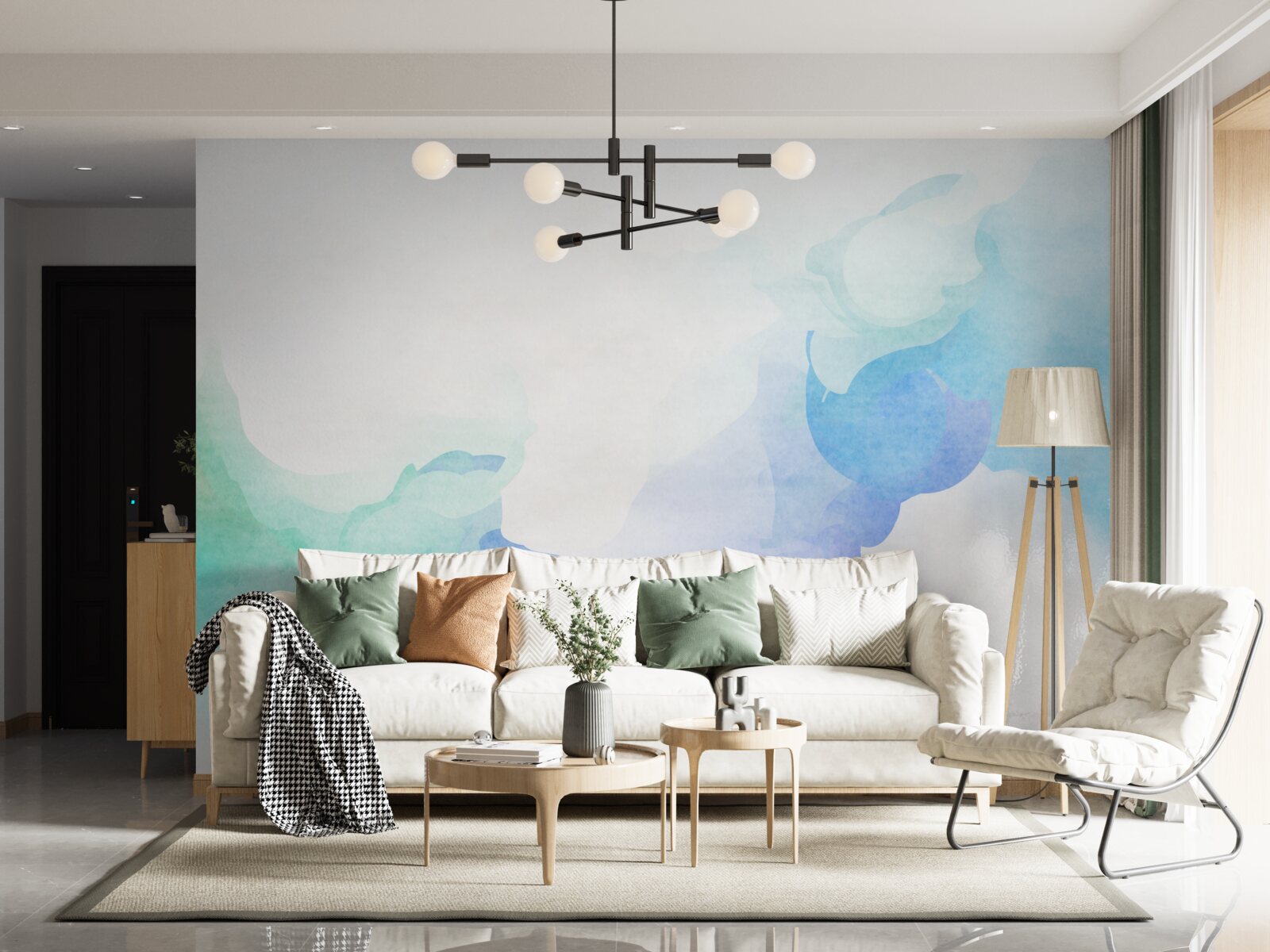 Fototapeta kombinácia dvoch farieb