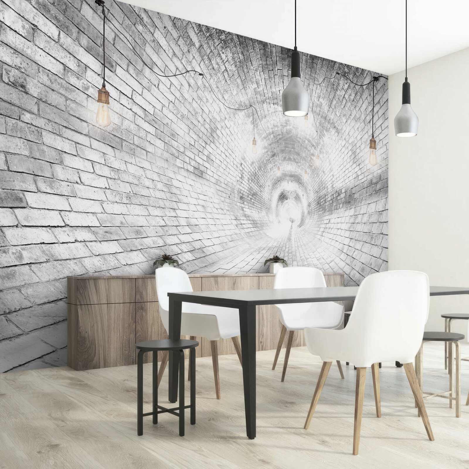 Fototapeta tunel z tehál, ktorý nemá konca