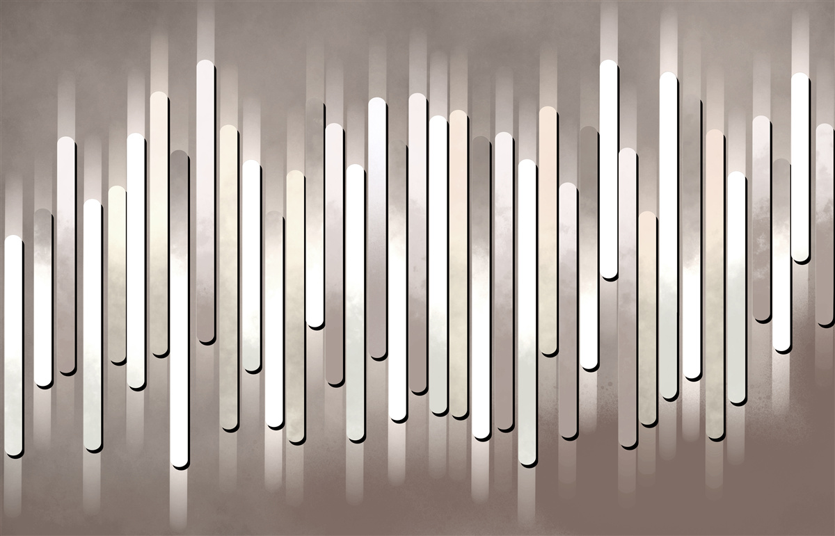 Fototapeta abstrakcia zvukových frekvencií