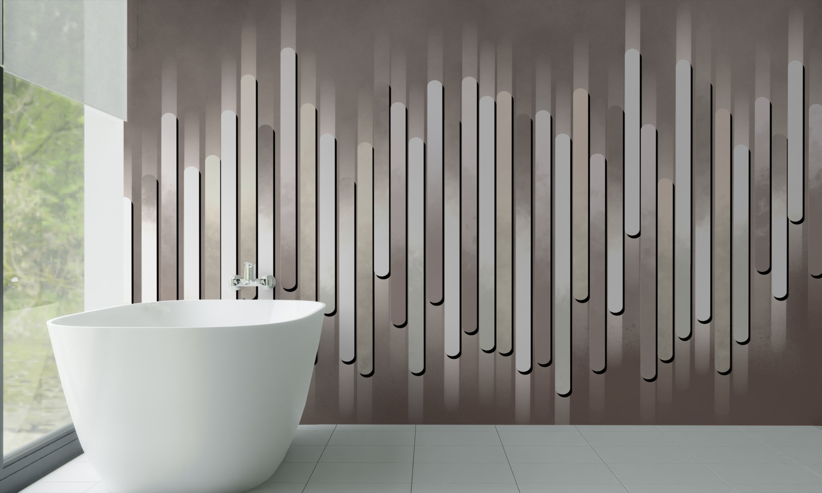 Fototapeta abstrakcia zvukových frekvencií