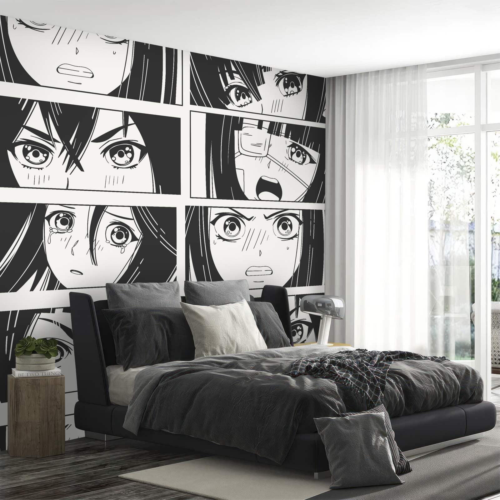 Fototapeta komiks o zážitkoch dievčat