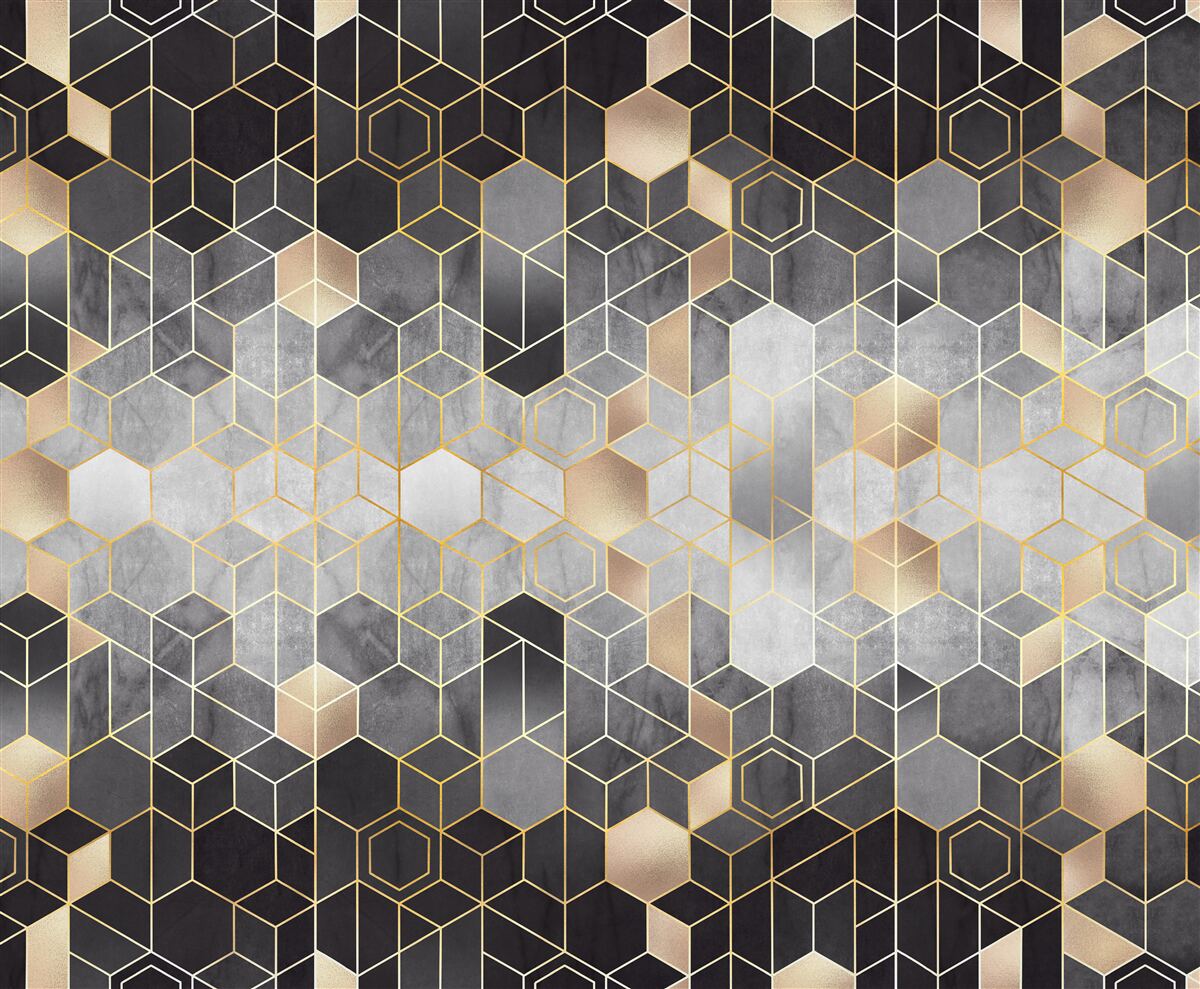 Fototapeta abstraktný obraz zimného lesa v hmle