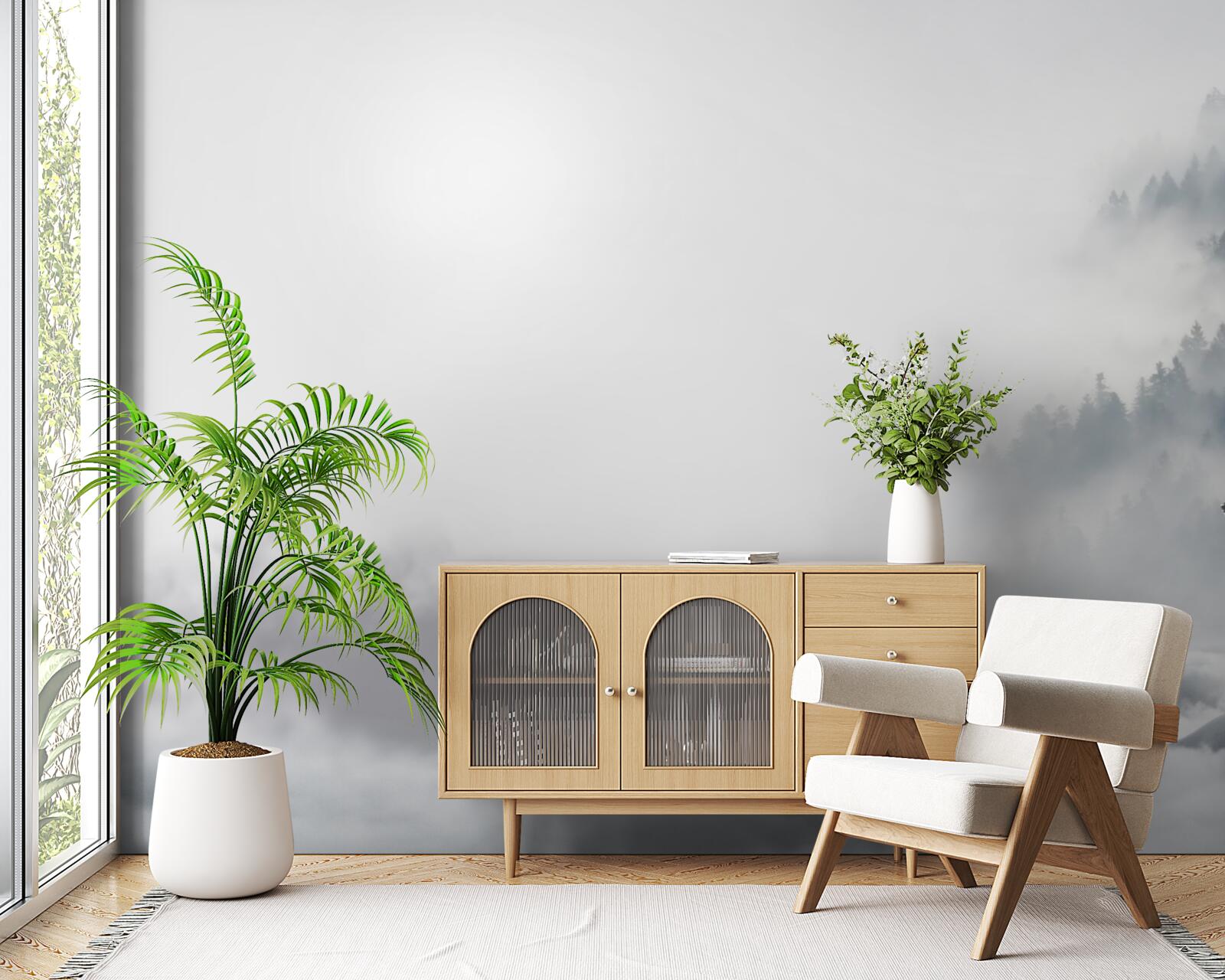 Fototapeta v zimnom lese počuť vytie vlkov