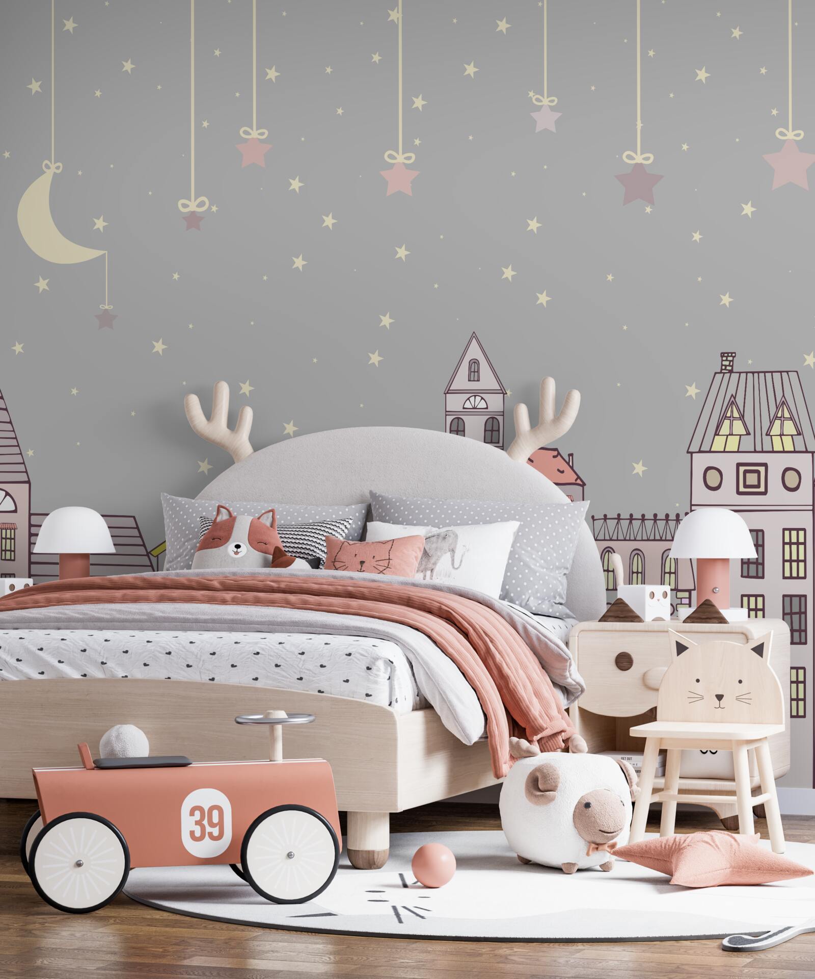 Fototapeta mesto je zahalené v spánku