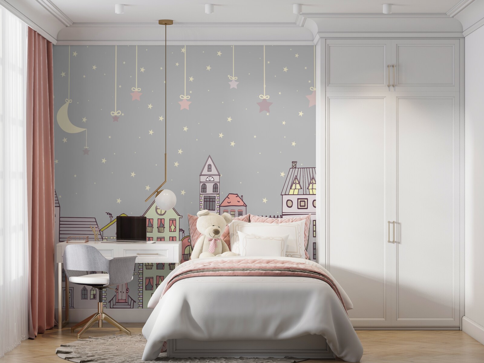 Fototapeta mesto je zahalené v spánku