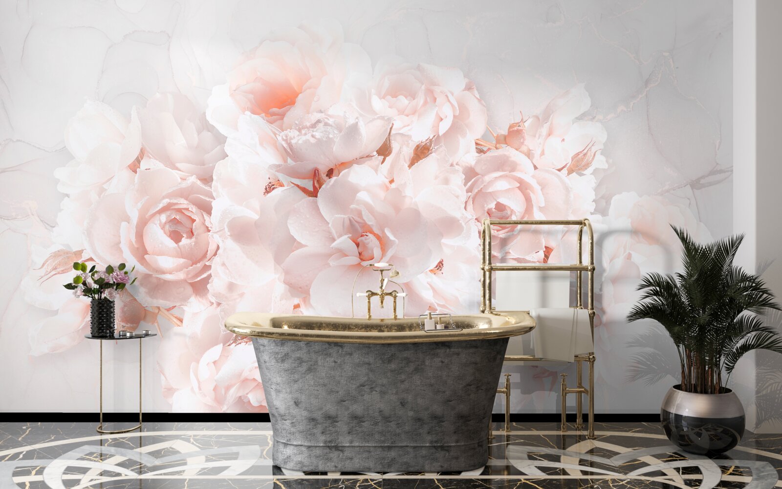 Fototapeta zloženie vynikajúcich pivoniek