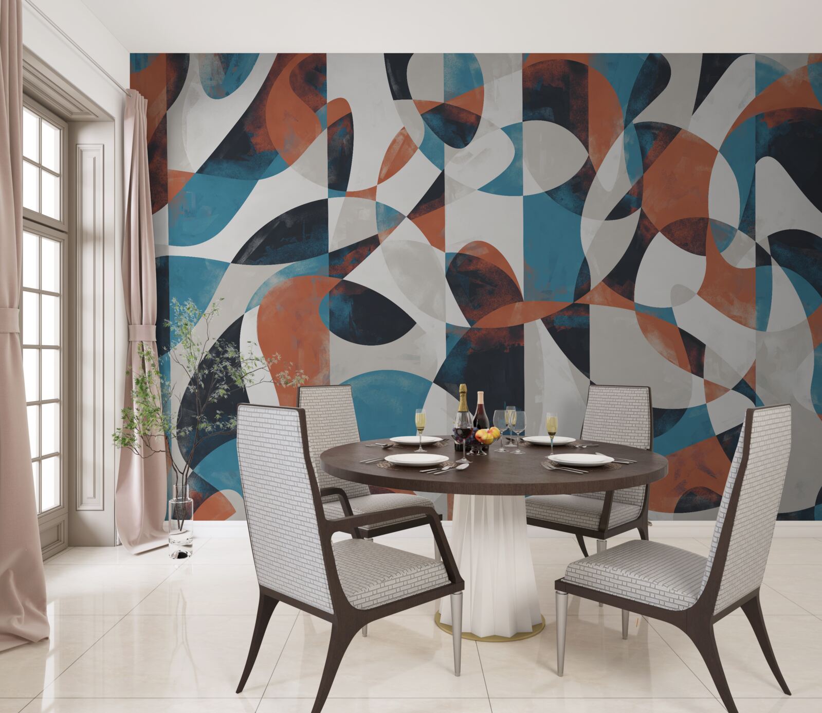 Fototapeta abstraktné postavy