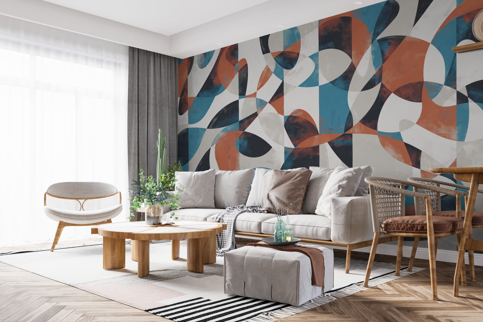 Fototapeta abstraktné postavy