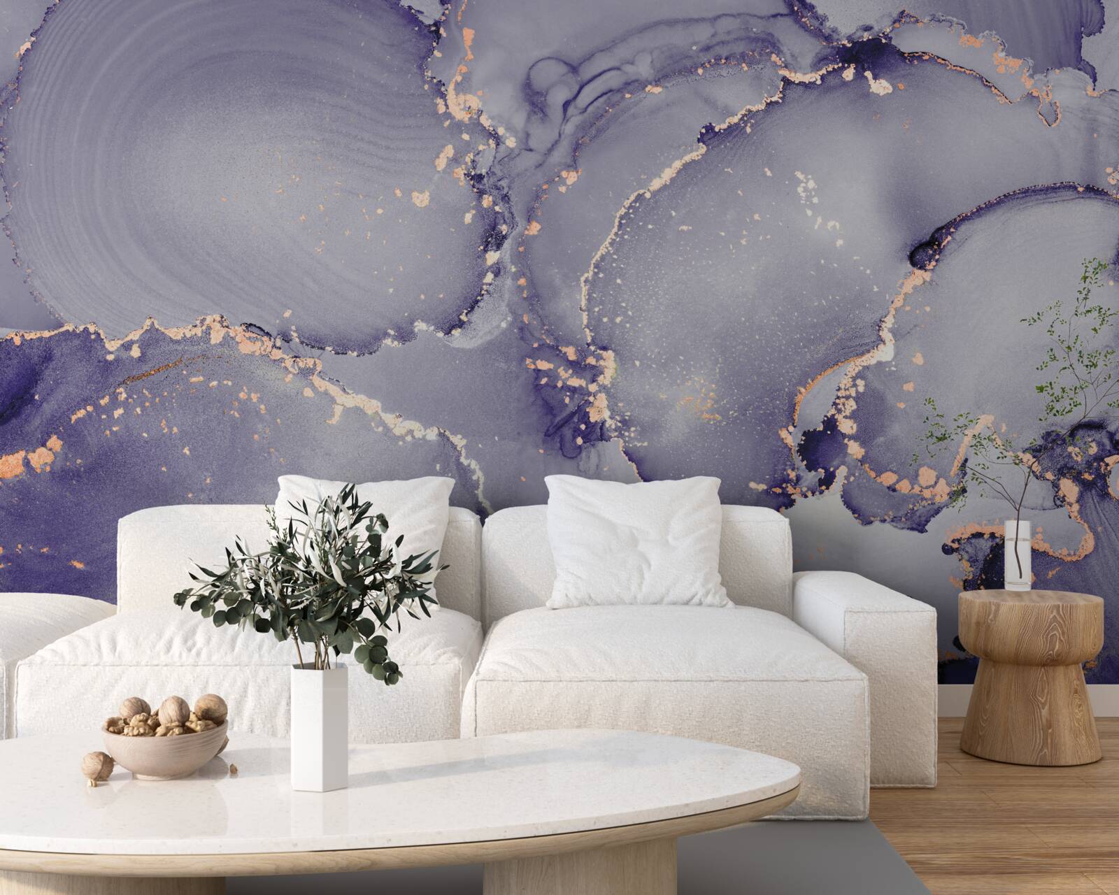 Fototapeta lila-fialový mramor