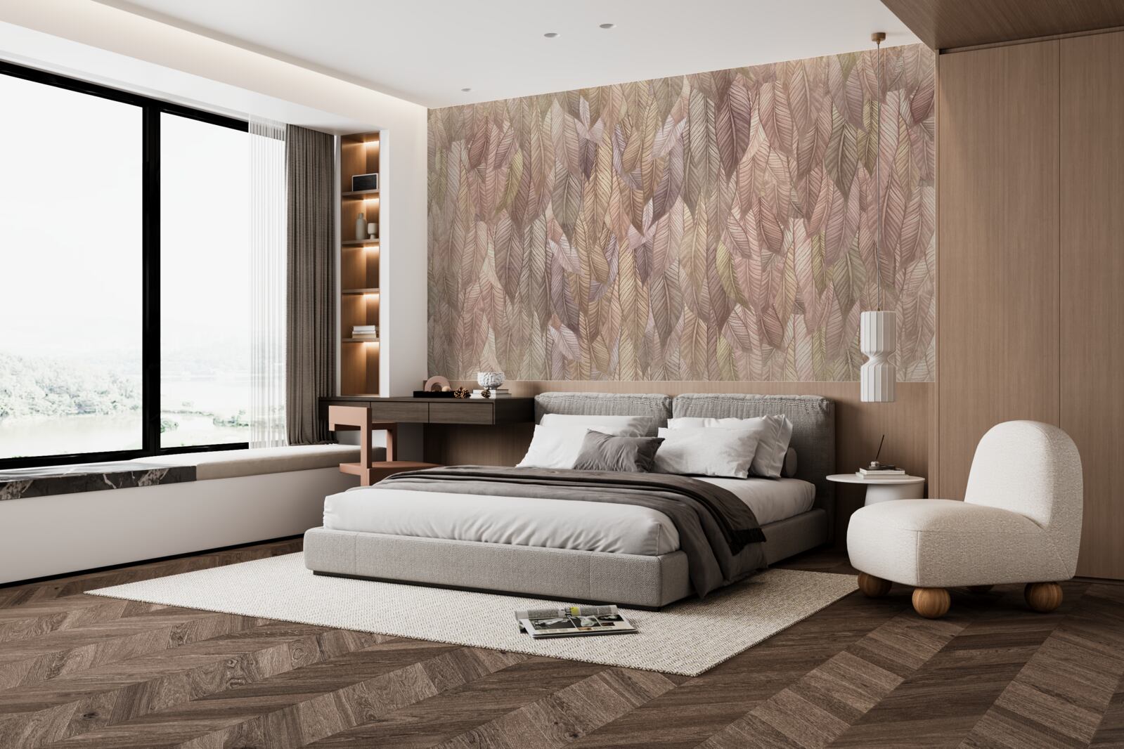 Fototapeta bujné húštiny papradí