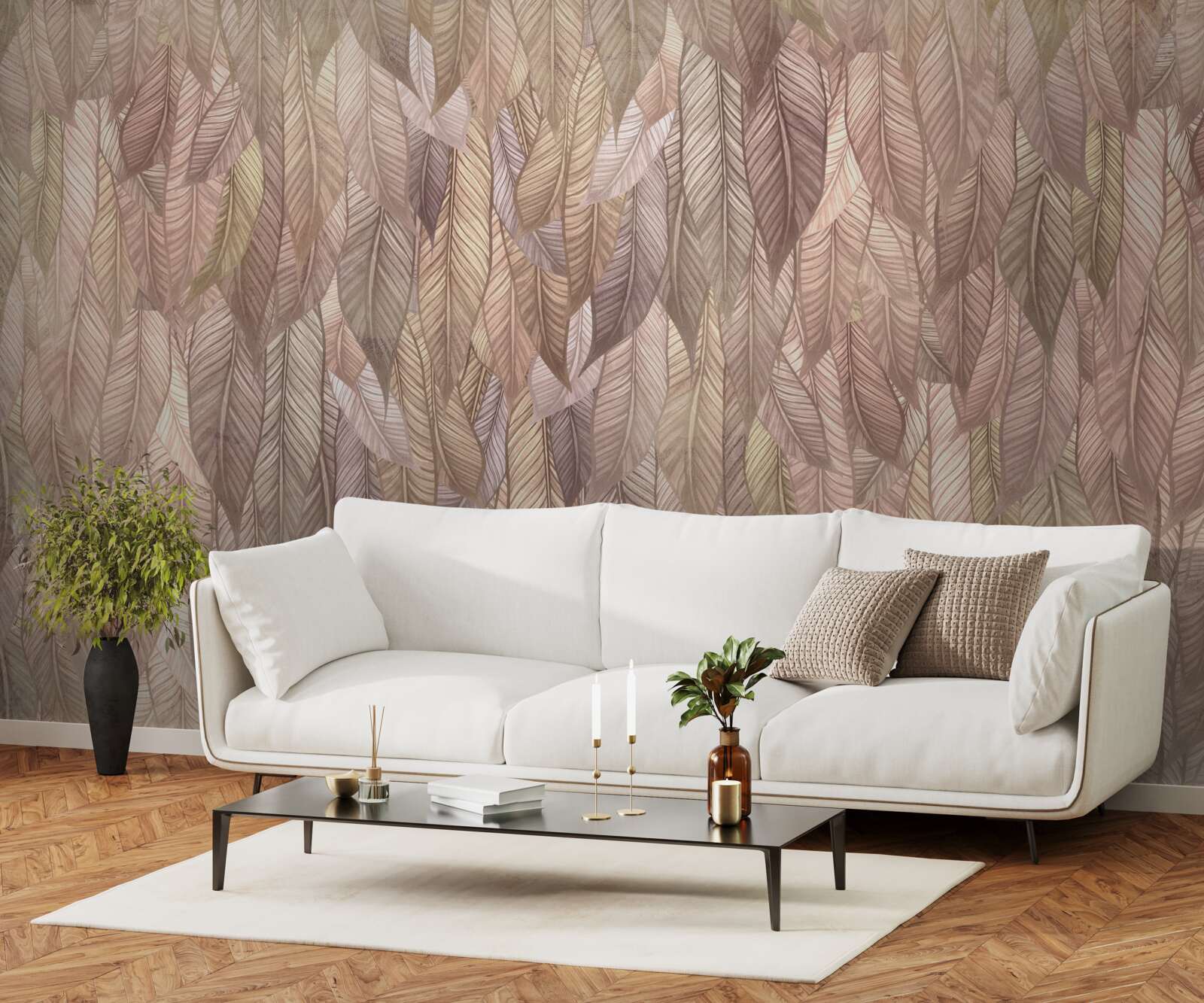 Fototapeta bujné húštiny papradí