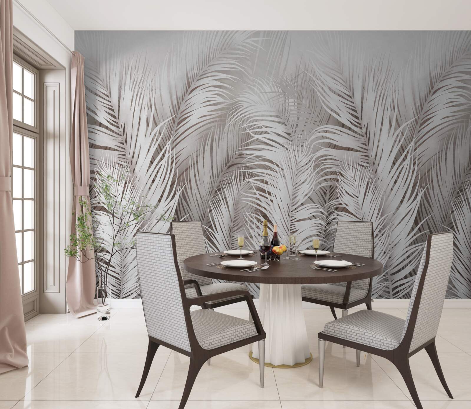 Fototapeta svieža svetlá papraď