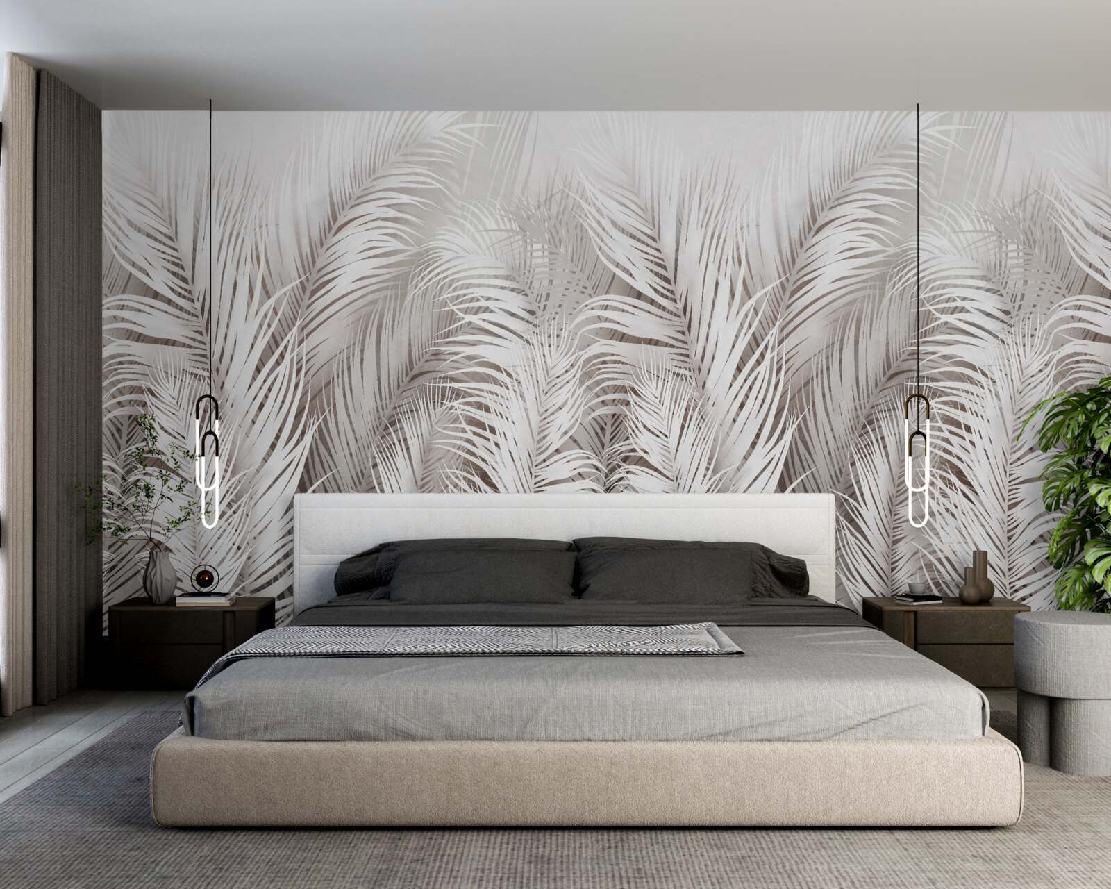 Fototapeta svieža svetlá papraď