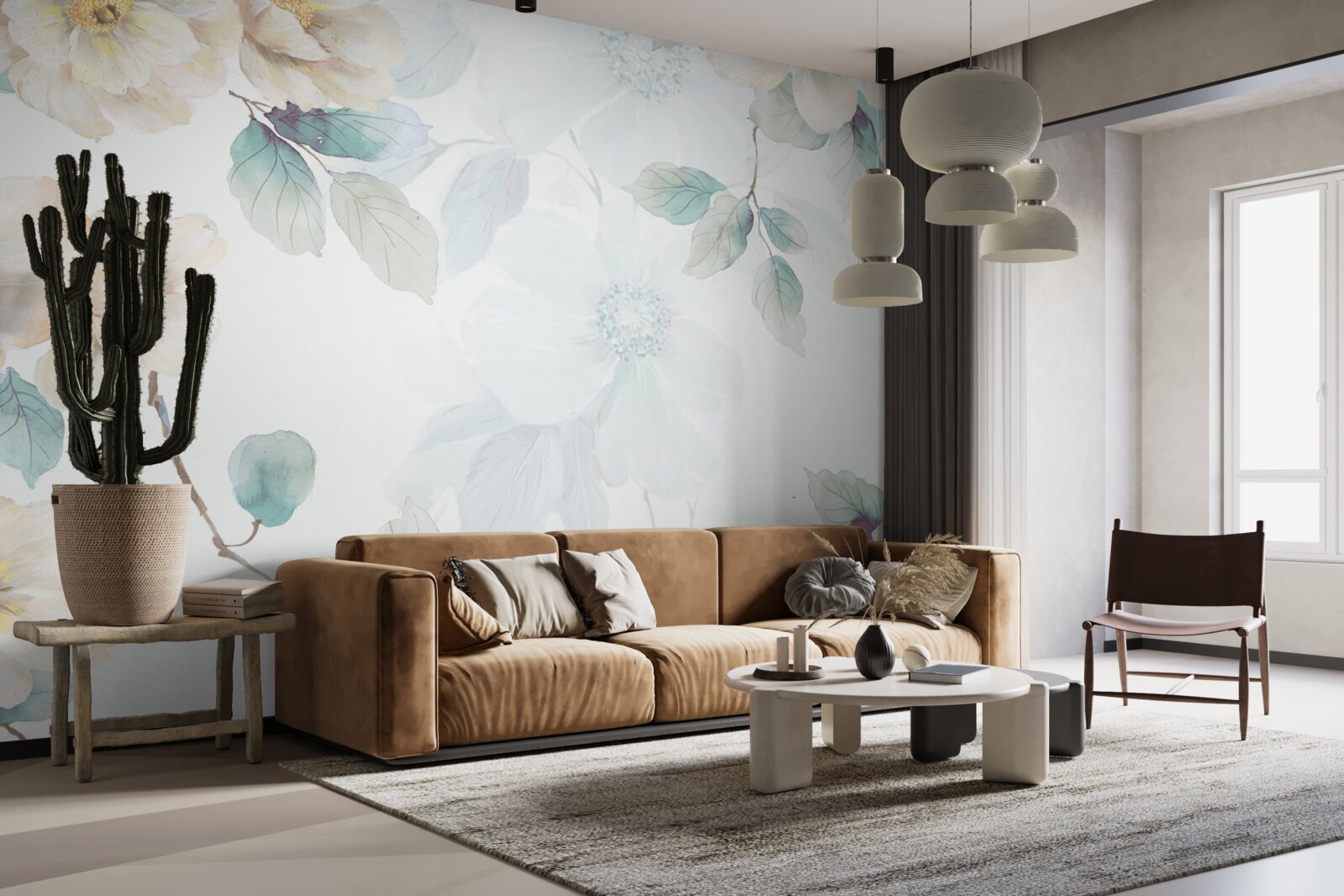 Fototapeta Na konároch sa jemne rozvinú kvetné puky