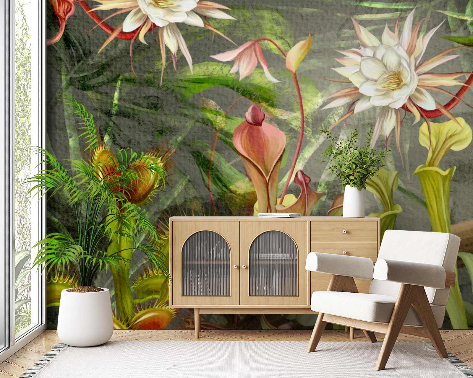 Fototapeta mäsožravé rastliny tropických oblastí