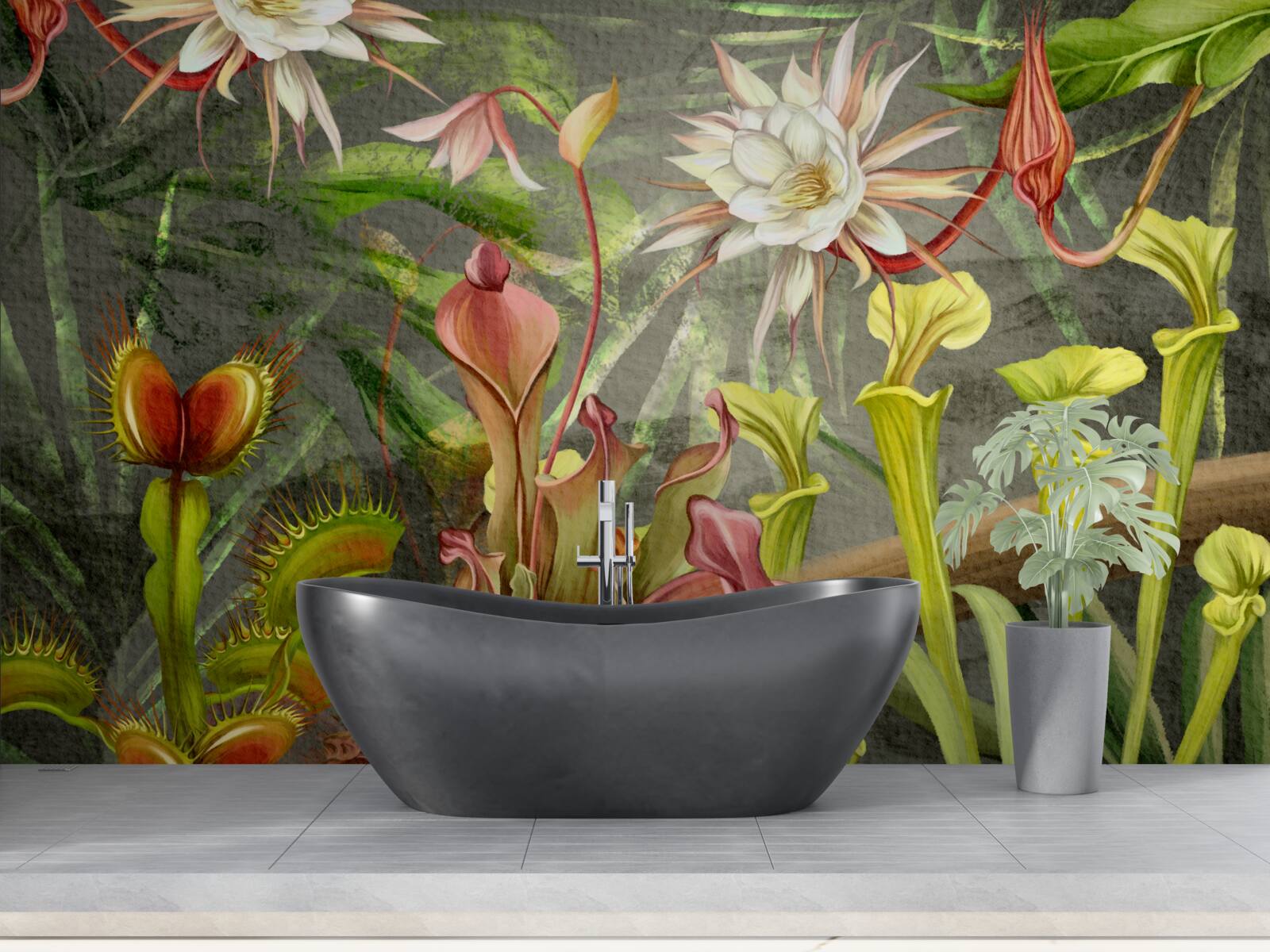 Fototapeta mäsožravé rastliny tropických oblastí