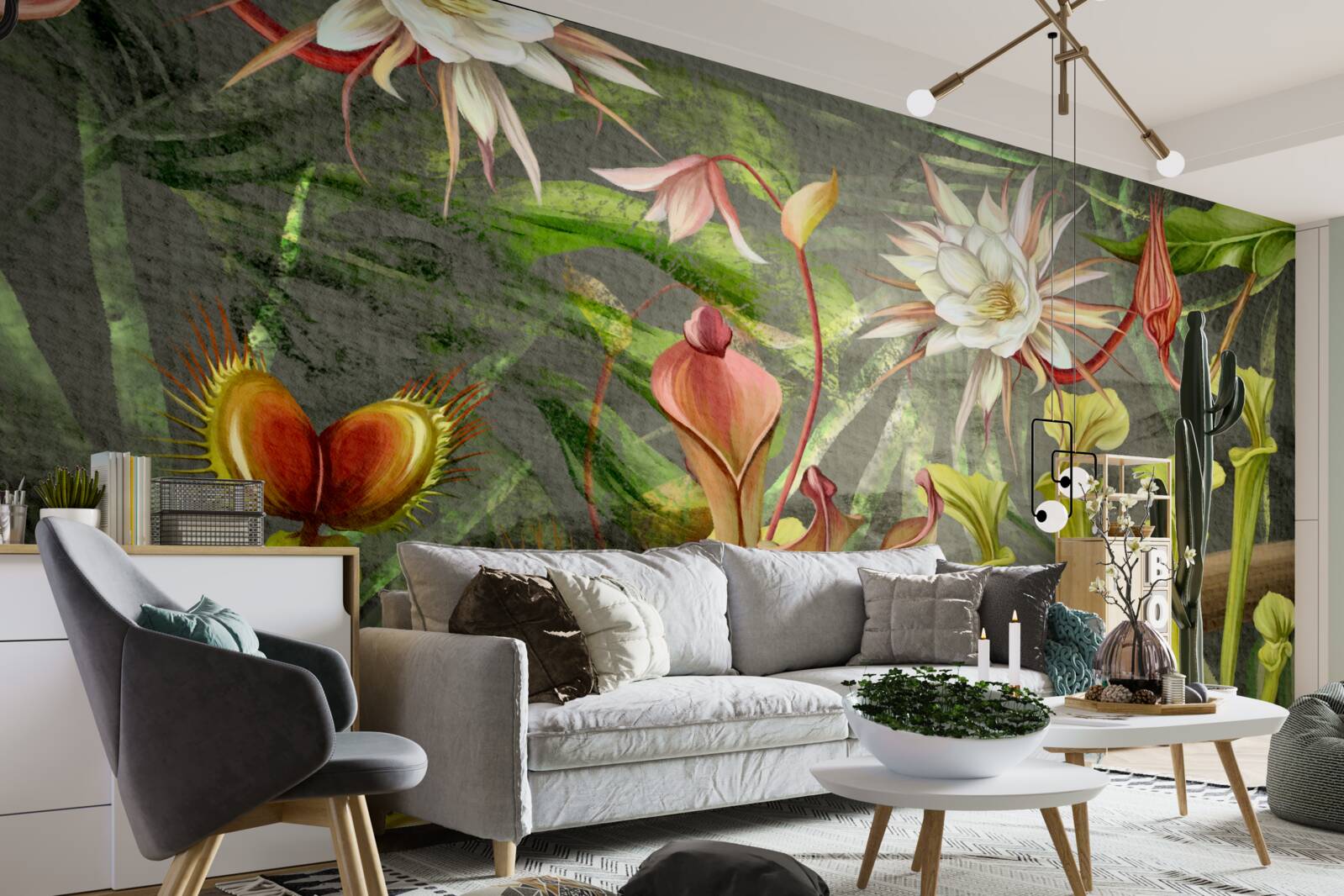 Fototapeta mäsožravé rastliny tropických oblastí