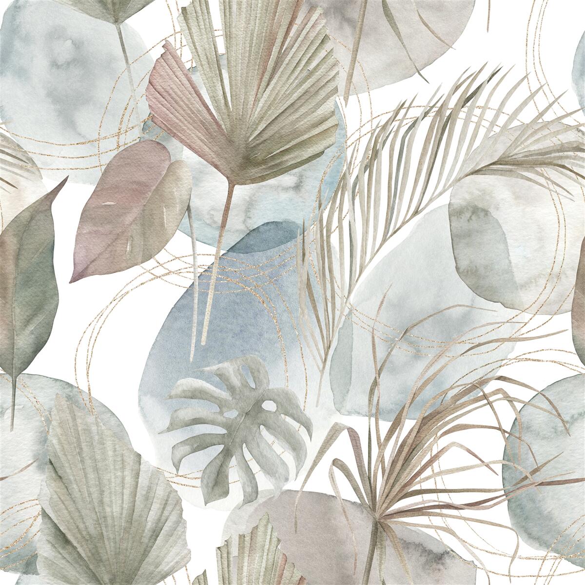 Fototapeta rozmanitosť listov v tropických oblastiach