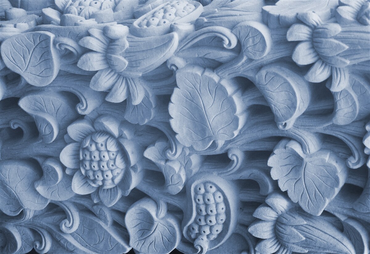 Fototapeta textúra listov na omietke