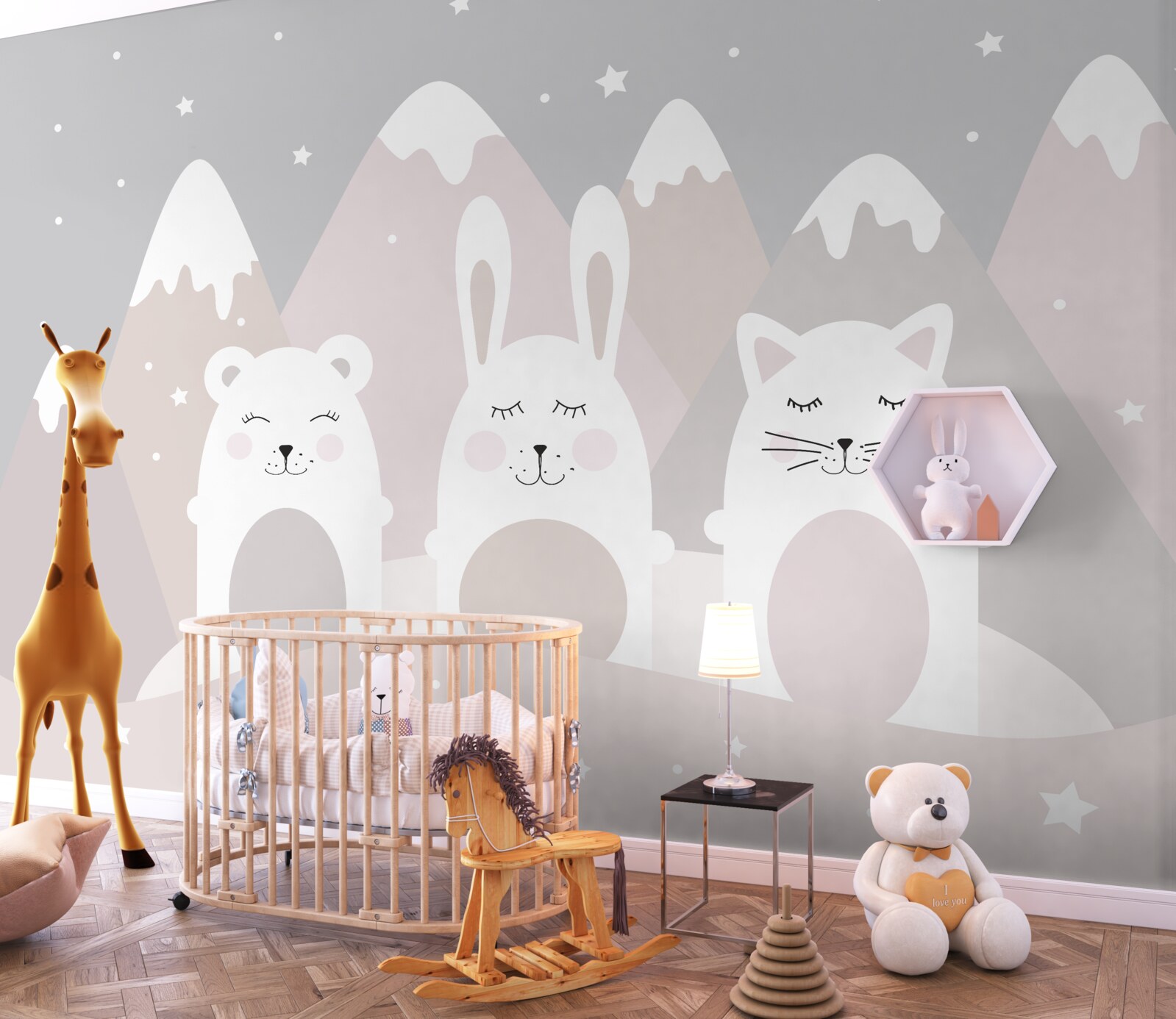 Fototapeta horské zvieratá