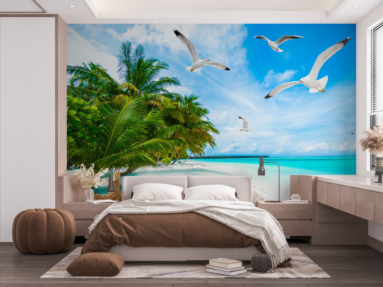 Fototapeta pokojné tropické pobrežie