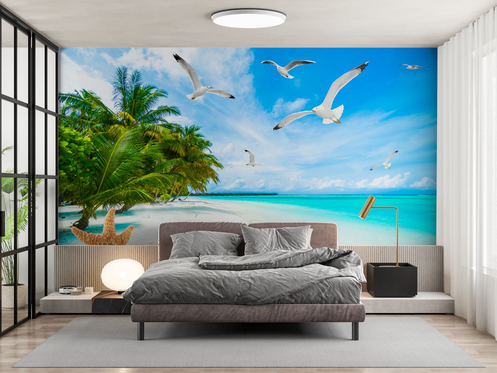 Fototapeta pokojné tropické pobrežie