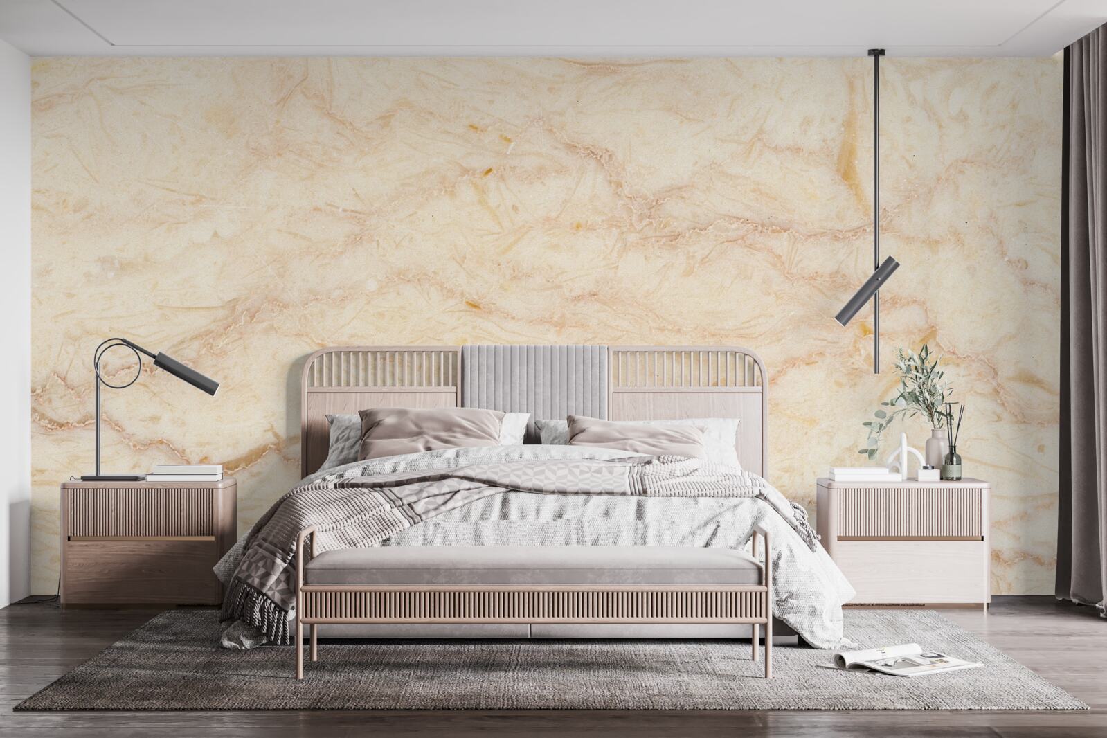 Fototapeta vietor nesúci piesok na pole