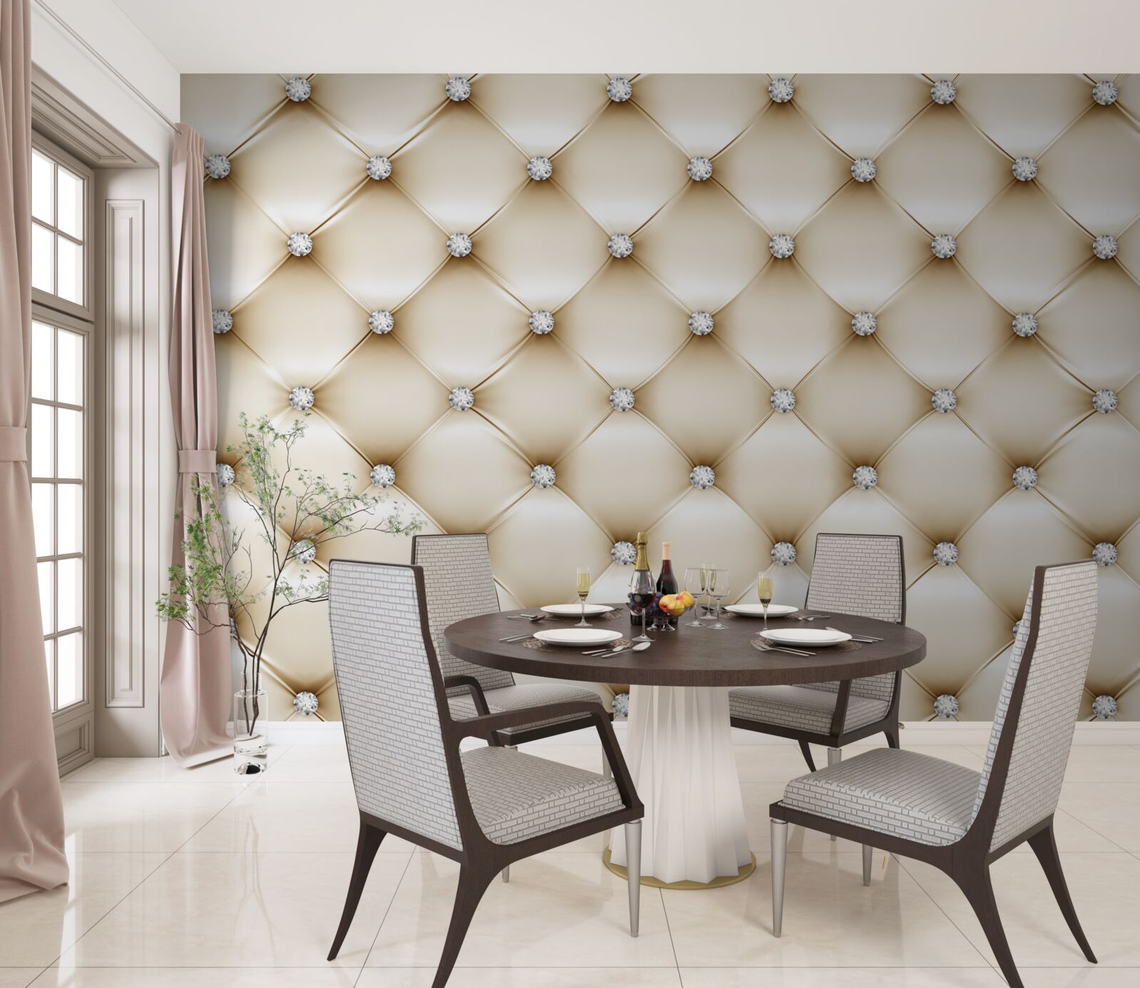 Fototapeta textúra perál je ako koža