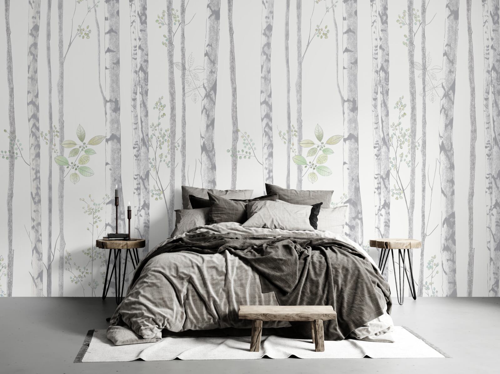 Fototapeta tenké brezy