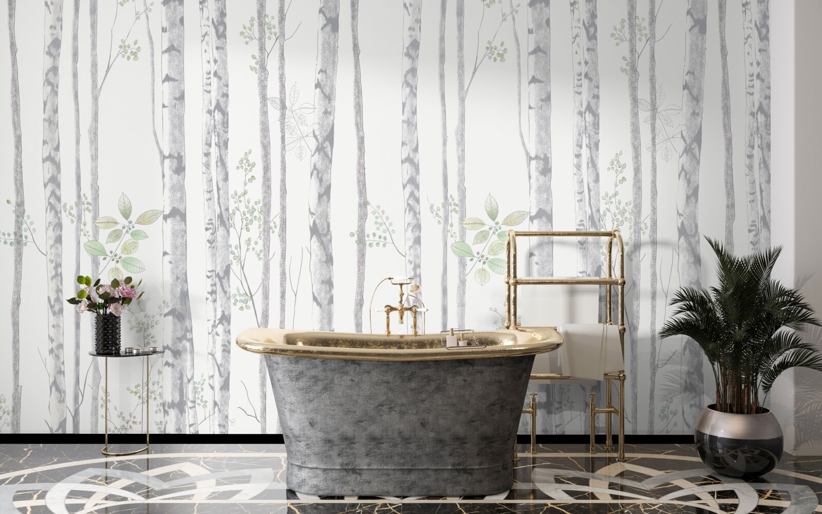 Fototapeta tenké brezy