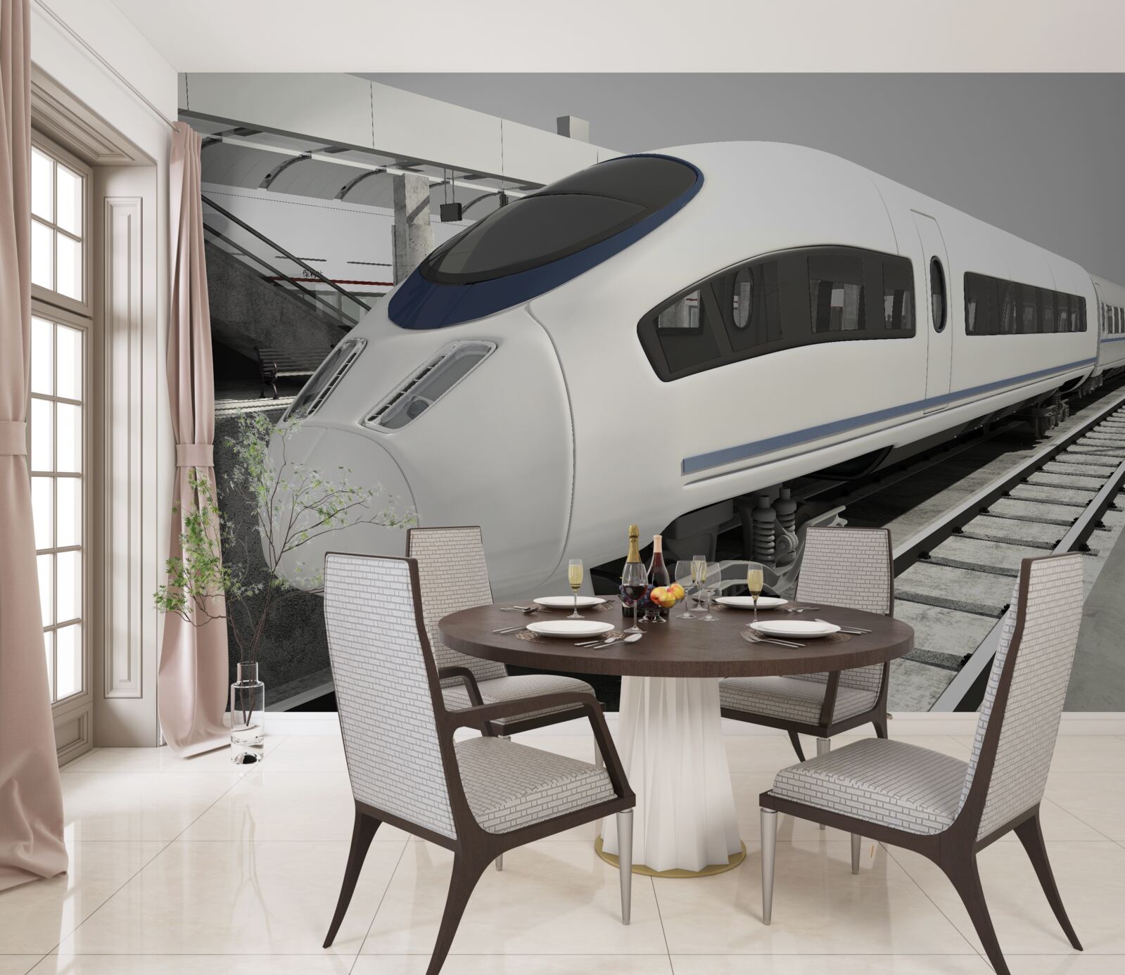 Fototapeta zloženie na platforme