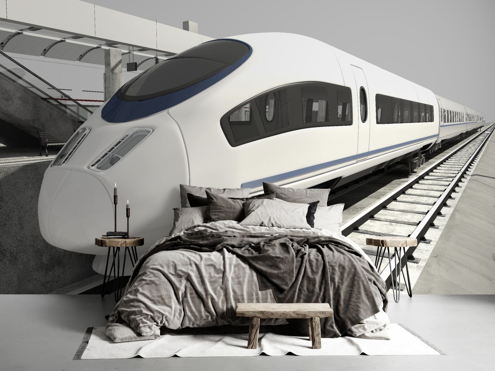 Fototapeta zloženie na platforme