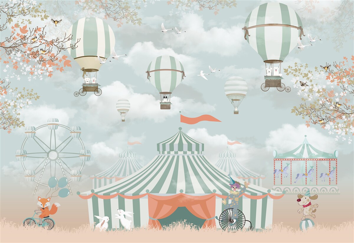 Fototapeta predstavitelia cirkusového umenia