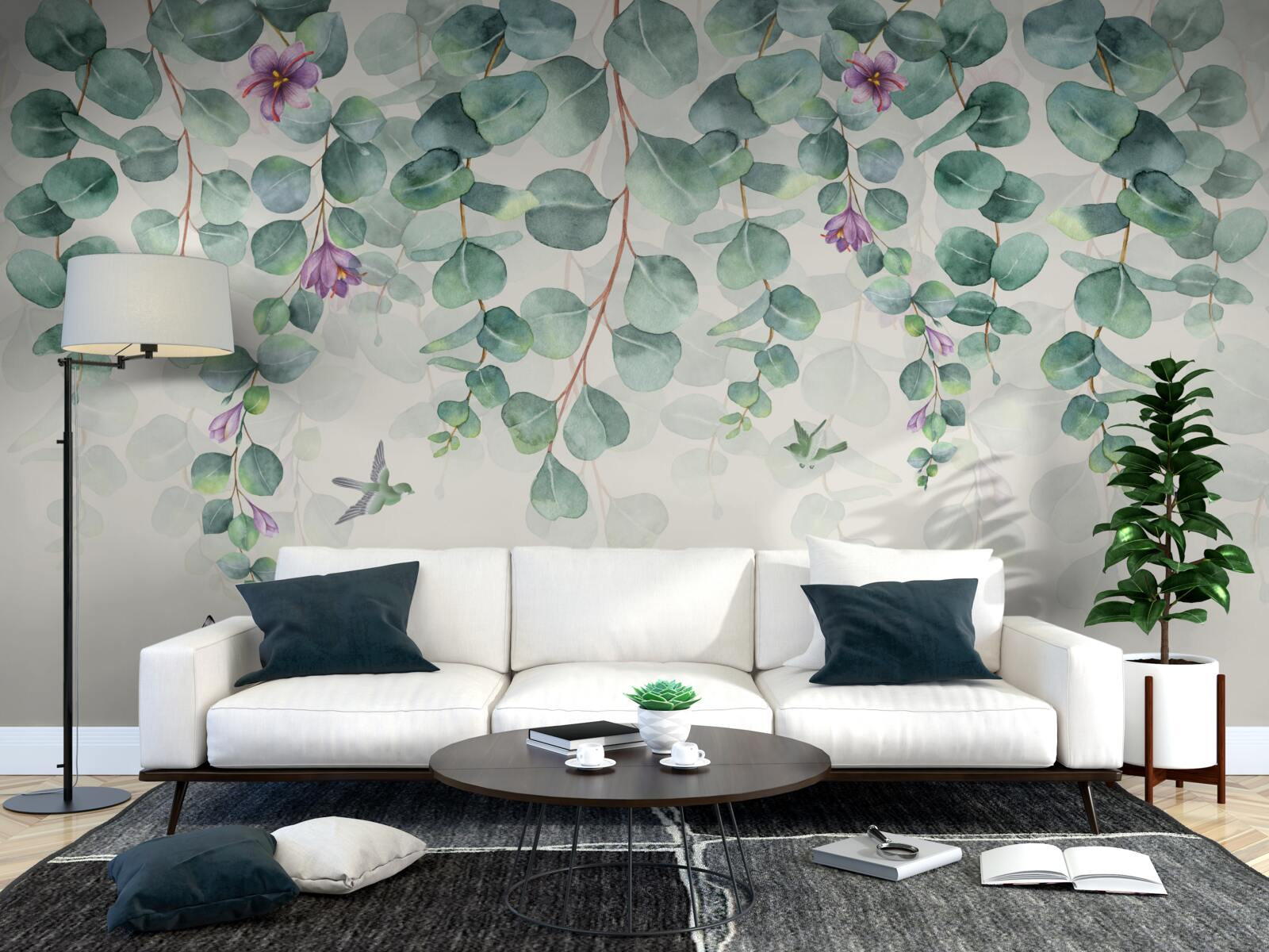 Fototapeta eukalyptus v kvete