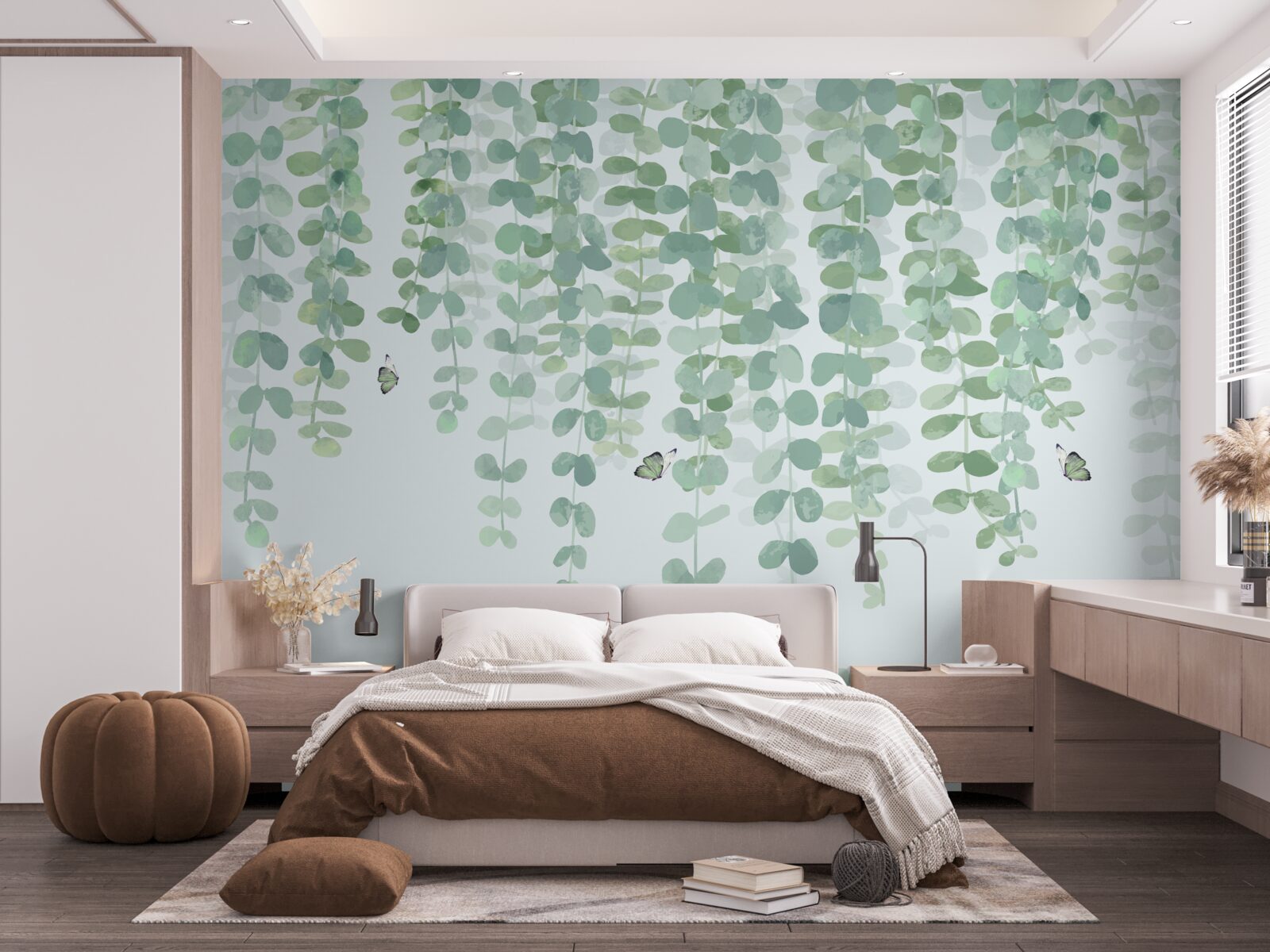 Fototapeta listy eukalyptu sú zelené