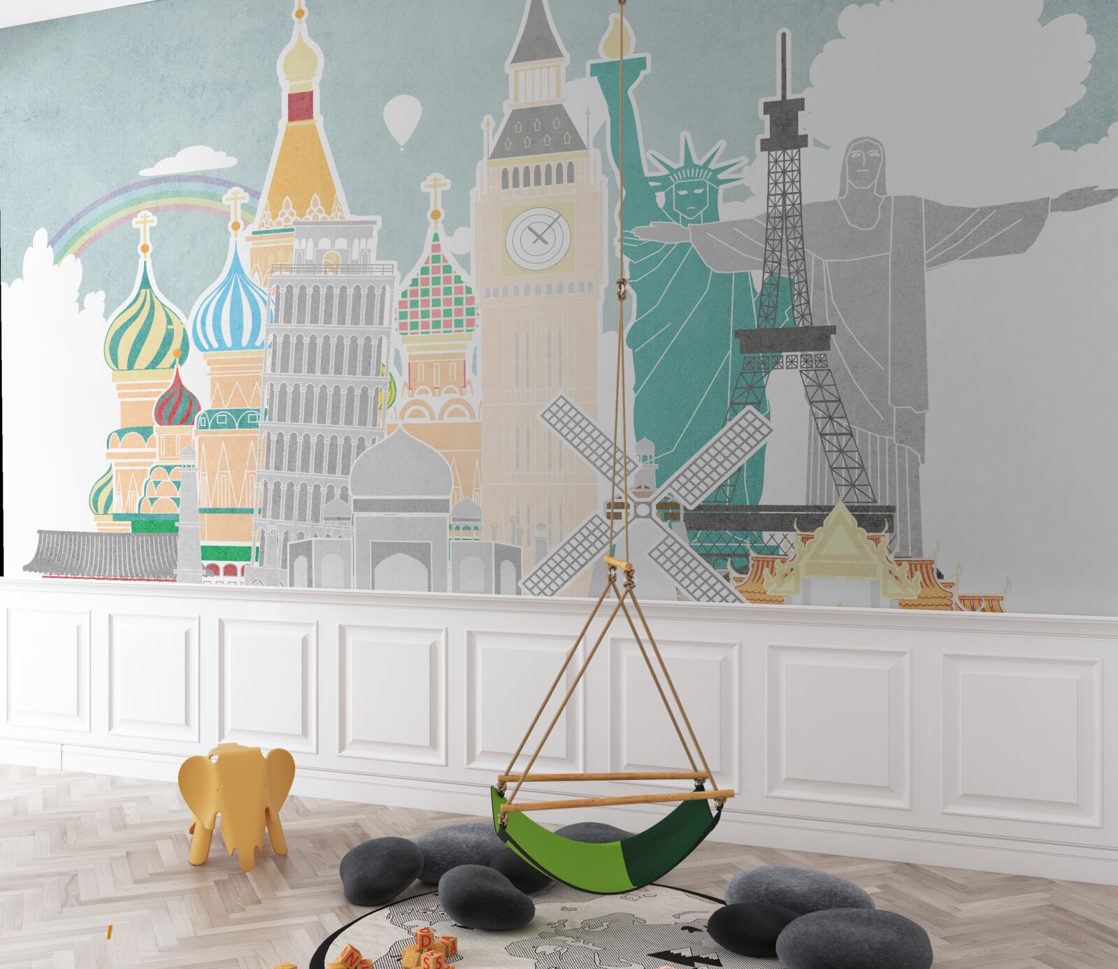 Fototapeta miestami známymi po celom svete