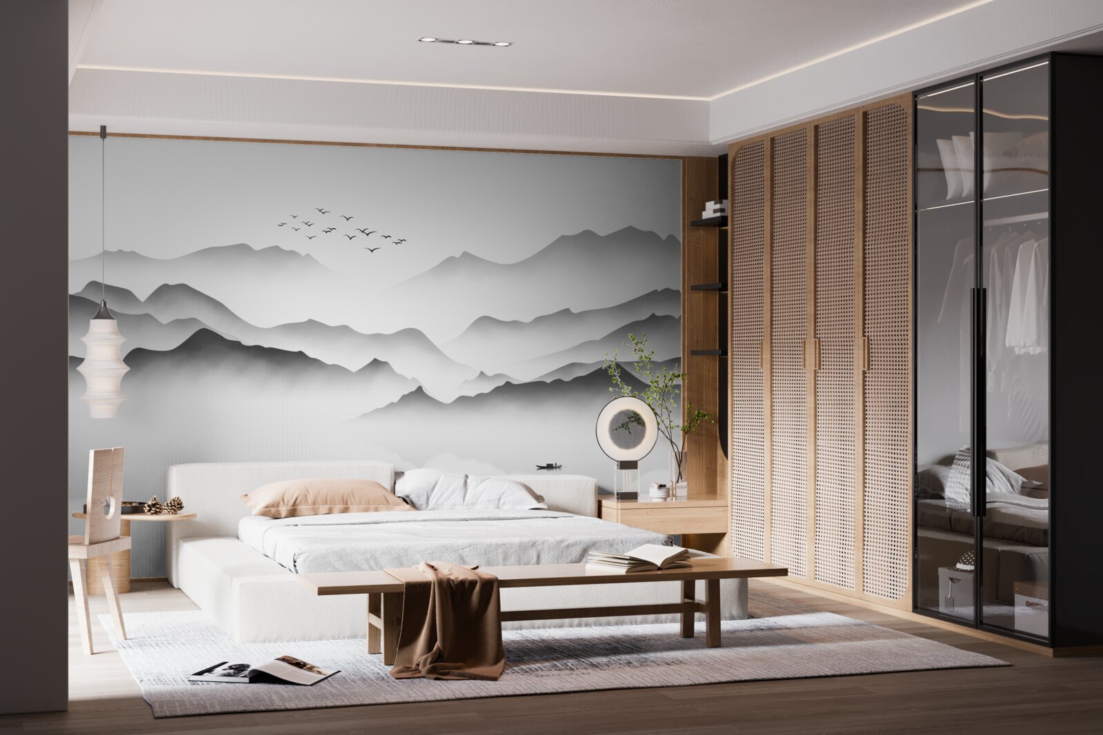 Fototapeta ráno na rieke, zahalené v hmle