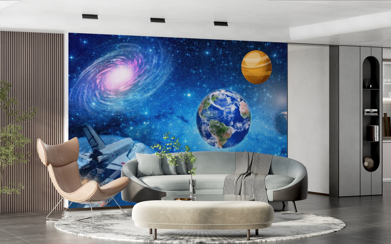 Fototapeta planét a ich priestoru