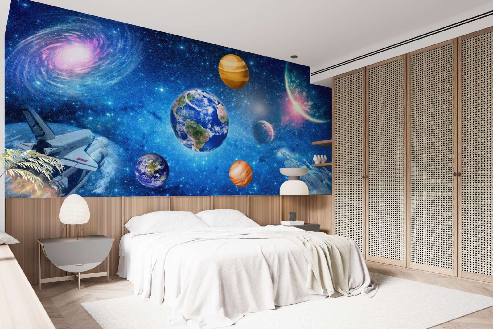 Fototapeta planét a ich priestoru