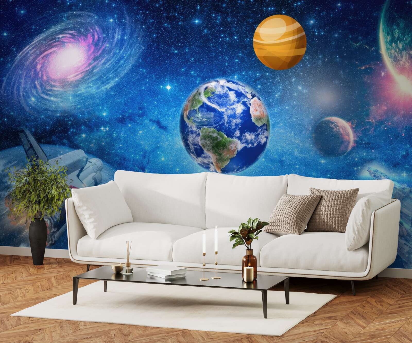 Fototapeta planét a ich priestoru