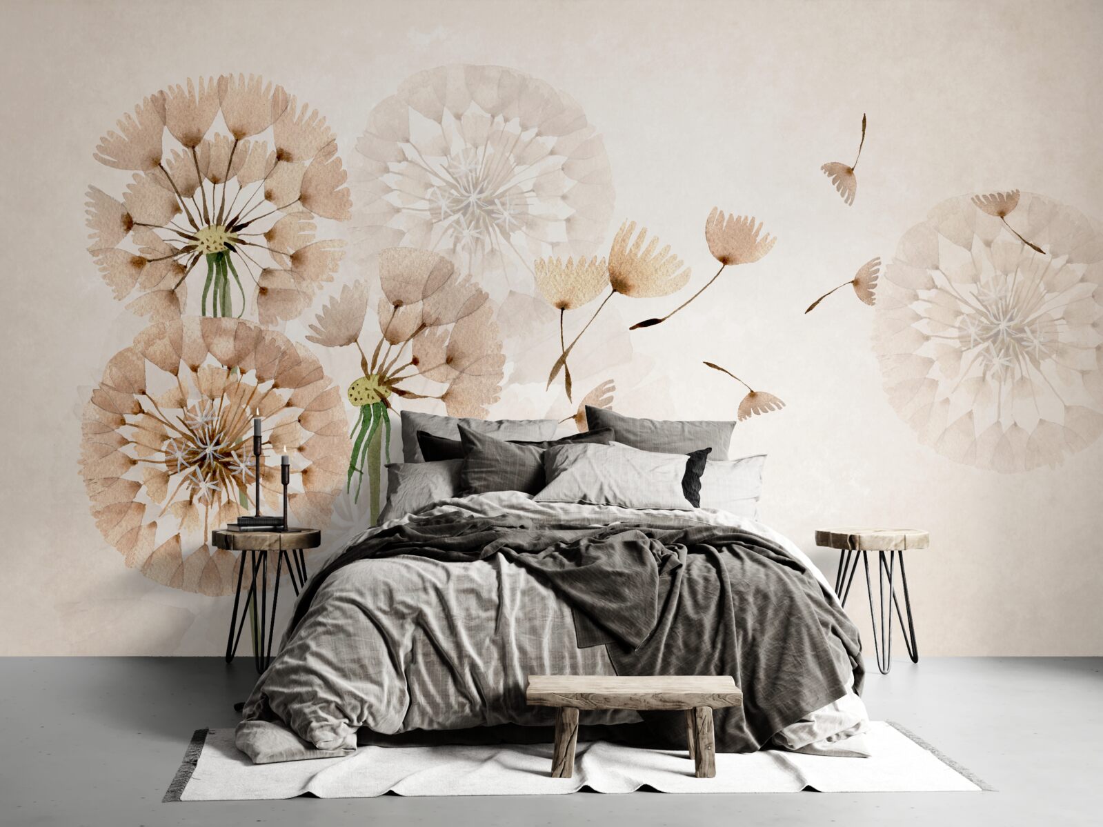 Fototapeta odparovanie púpavového chumáča