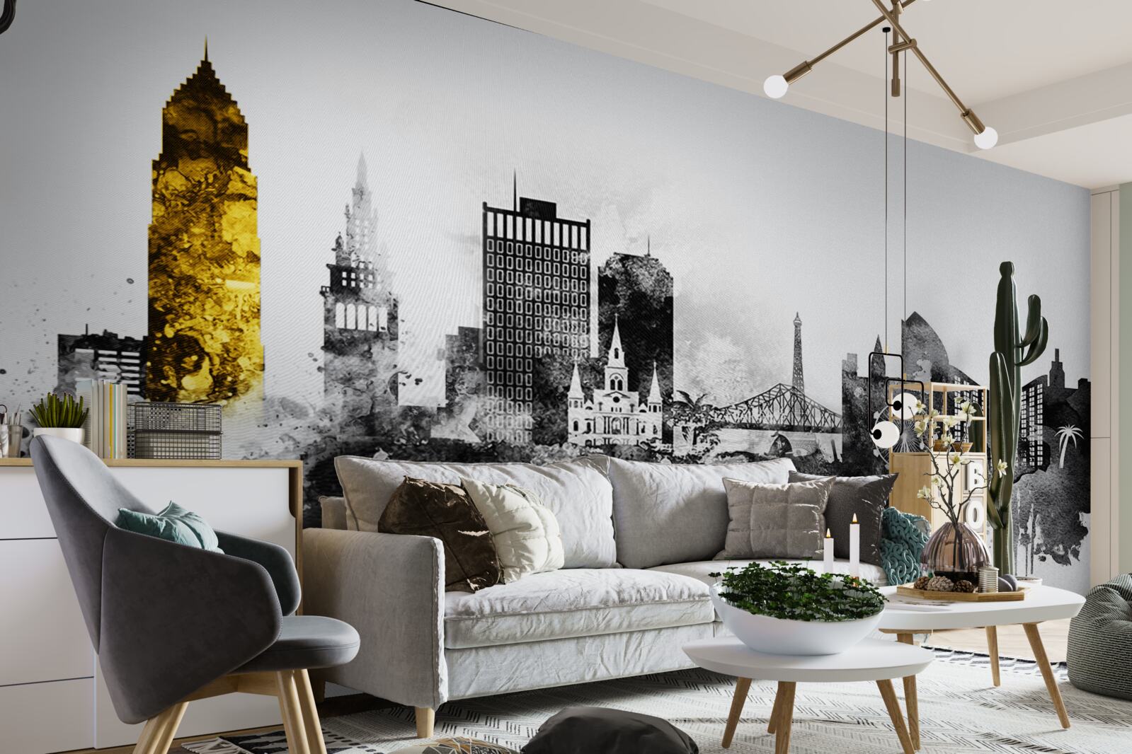 Fototapeta architektonickú abstrakciu mestského priestoru