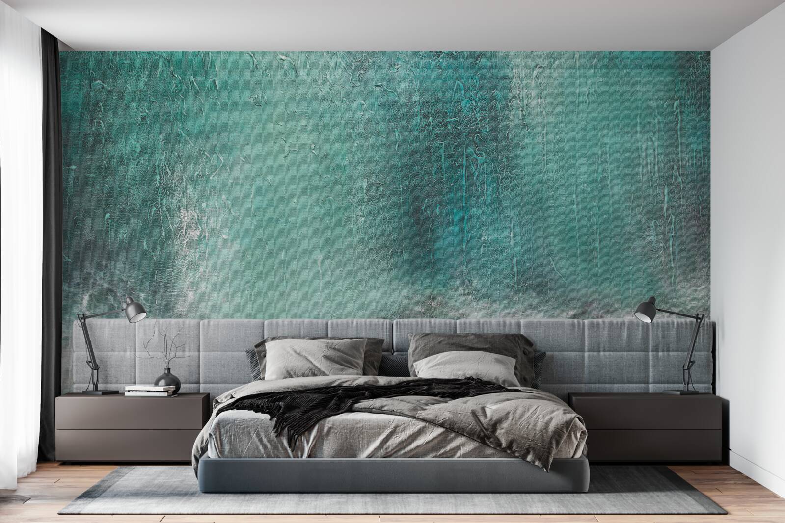 Fototapeta dážď nad oceánom