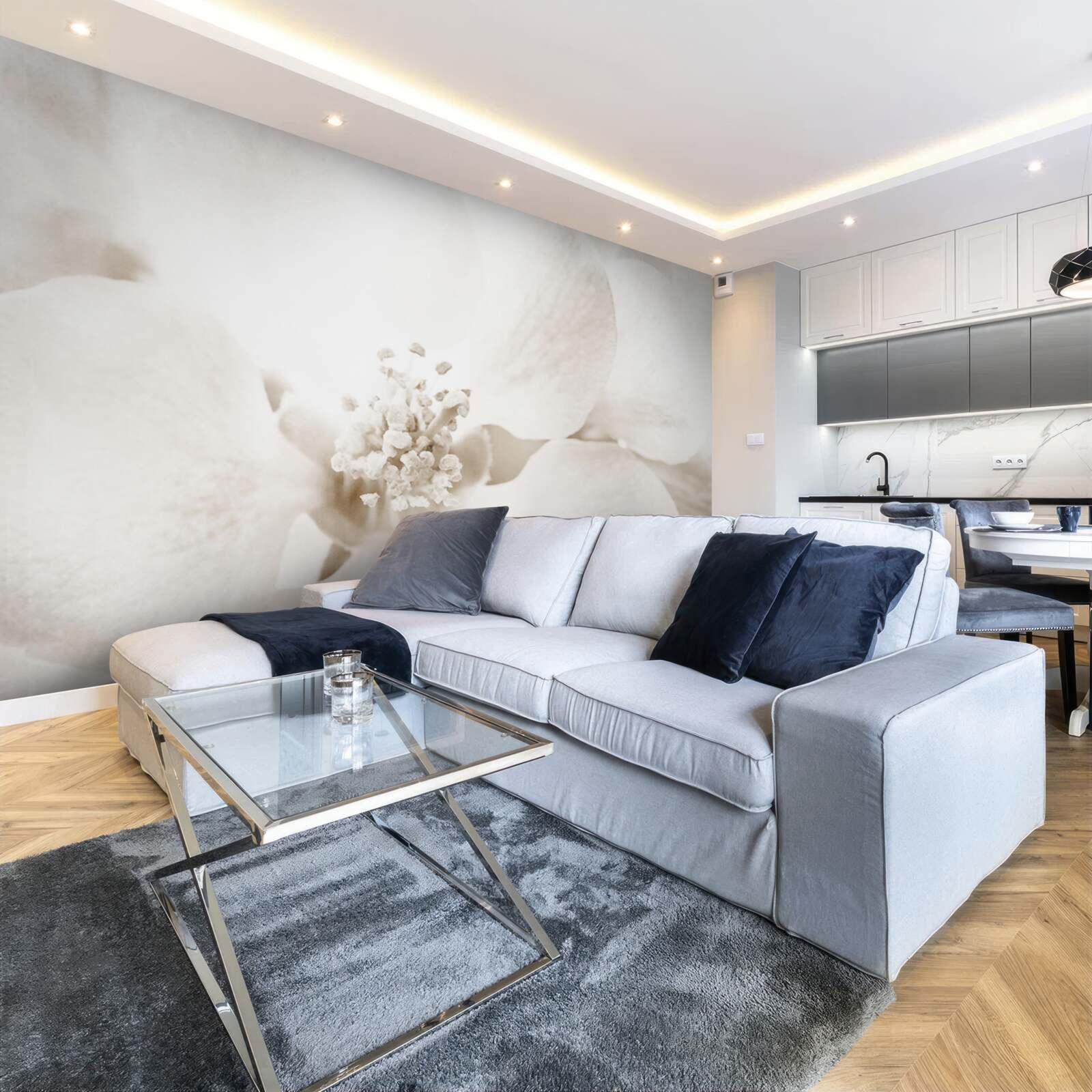 Fototapeta veľký jemný púčik orchidey