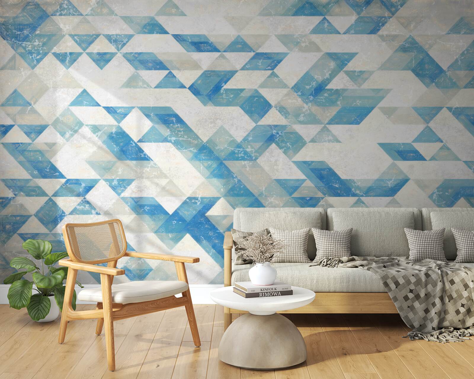 Fototapeta geometrické tvary v abstrakcii