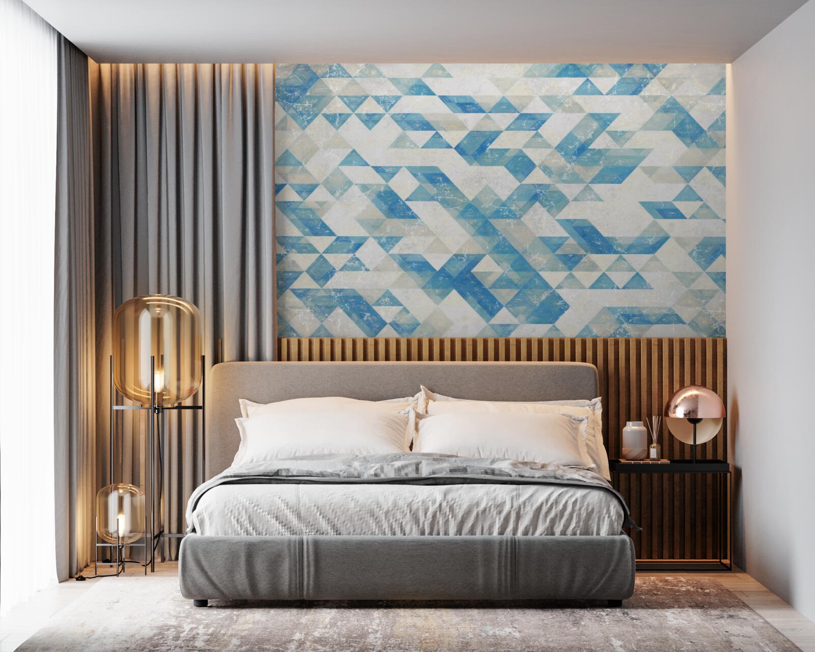 Fototapeta geometrické tvary v abstrakcii